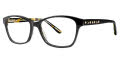 Via Spiga Ginerva Black (500) Eyeglasses - Color Image