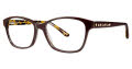 Via Spiga Ginerva Burgundy (900) Eyeglasses - Color Image