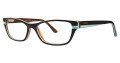 Via Spiga Ida Black (500) Eyeglasses - Color Image