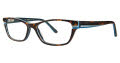 Via Spiga Ida Tortoise (550) Eyeglasses - Color Image