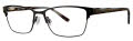 Via Spiga Mafalda Black (500) Eyeglasses - Color Image