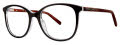 Via Spiga Nella Black (500) Eyeglasses - Color Image