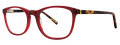 Via Spiga Orianna Red (910) Eyeglasses - Color Image