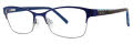 Via Spiga Roana Navy (770) Eyeglasses - Color Image
