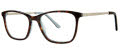 Via Spiga Silviana Tortoise (550) Eyeglasses - Color Image
