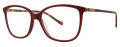Via Spiga Valtina Red (910) Eyeglasses - Color Image