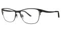 Via Spiga Agata Black (500) Eyeglasses - Color Image