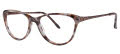 Via Spiga Bibiana Brown Multi (580) Eyeglasses - Color Image