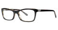 Via Spiga Brigida Black / Tortoise (500) Eyeglasses - Color Image