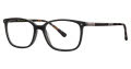 Via Spiga Casimira Black (500) Eyeglasses - Color Image