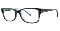 Via Spiga Loretta Navy (790) Eyeglasses - Color Image