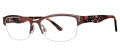 Via Spiga Porzia Brown (560) Eyeglasses - Color Image