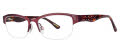 Via Spiga Porzia Burgundy (900) Eyeglasses - Color Image