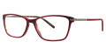 Via Spiga Simonetta Burgundy (900) Eyeglasses - Color Image