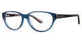 Via Spiga Teodora Navy Tortoise (770) Eyeglasses - Color Image