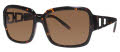 Via Spiga 336-S Tortoise / Brown Lens (55B) Sunglasses - Color Image