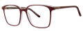 Via Spiga Blanca Red/Crystal (910) Eyeglasses - Color Image