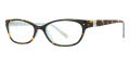 Via Spiga Rosaria Tortoise / Blue Pearl (550) Eyeglasses - Color Image