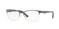 Vogue VO3940 Dark Grey-Pale Gold (5061) Eyeglasses - Color Image