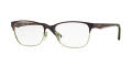 Vogue VO3940 Brushed Plum-Silver (965S) Eyeglasses - Color Image