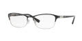 Vogue VO4057B Black-Silver (352) Eyeglasses - Color Image