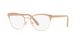 Vogue VO4088 Top Beige-Gold (5128) Eyeglasses - Color Image