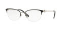 Vogue VO4095B Black-Silver (352) Eyeglasses - Color Image