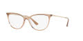 Vogue VO5239 Top Brown-Crystal (2735) Eyeglasses - Color Image