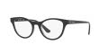 Vogue VO5274B Top Black-Transparent Gray (2385) Eyeglasses - Color Image