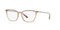 Vogue VO5277 Top Brown-Crystal (2735) Eyeglasses - Color Image