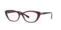 Vogue VO5425B Transparent Dark Cherry (2989) Eyeglasses - Color Image