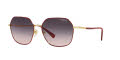 Vogue VO4198S Top Red-Gold / Pink Gradient Dark Grey Lens (280/36) Sunglasses - Color Image
