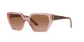 Vogue VO5376S Transparent Pink / Brown Gradient Lens (282813) Sunglasses - Color Image
