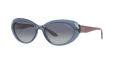 Vogue VO5456S Transparent Dark Blue / Gradient Blue Lens (27644L) Sunglasses - Color Image