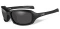 Wiley X WX Sleek Matte Black / Smoke Grey (CCSLE02) Sunglasses - Color Image