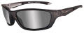 Wiley X Brick Crystal Metallic / Silver Flash (855) Sunglasses - Color Image