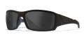 Wiley X WX Twisted Matte Black / Captivate Polarized Grey (SSTWI18) Sunglasses - Color Image