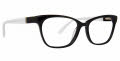XOXO Juneau Black Eyeglasses - Color Image