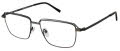 XXL Boilermaker Gunmetal Eyeglasses - Color Image