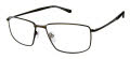 XXL Cobra Olive Eyeglasses - Color Image