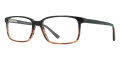 XXL Bearcat Black Demi Eyeglasses - Color Image