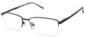XXL Catamount Black Eyeglasses - Color Image