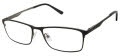 XXL Petrel Black Eyeglasses - Color Image