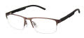 XXL Scorcher Brown Eyeglasses - Color Image