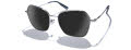 Zeal Optics Fillmore Silver Gloss / Dark Grey (12718) Sunglasses - Color Image