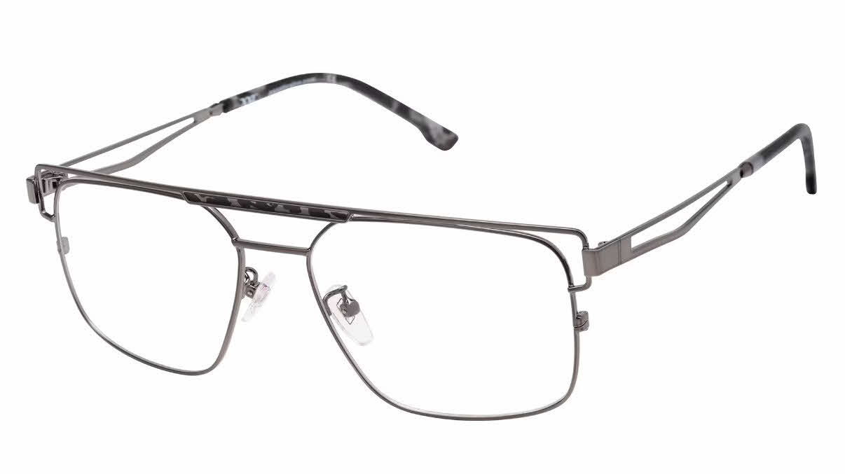 XXL Dynamo Men's Eyeglasses in Gunmetal