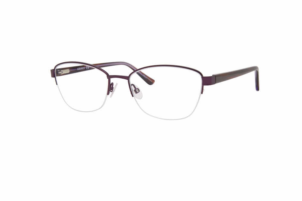 Adensco Ad 235 Men's Eyeglasses In Purple