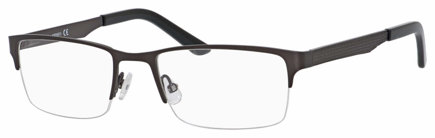 Adensco Ad 115 Men's Eyeglasses In Gunmetal