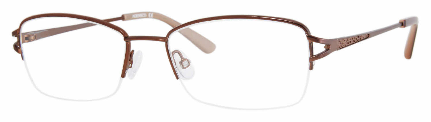 Adensco Ad 229 Women's Eyeglasses In Brown