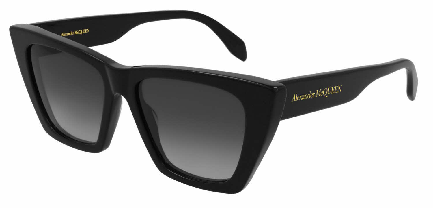 Alexander McQueen AM0299S Women's Sunglasses In Black